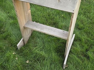 FREE Wooden Saddle Stand