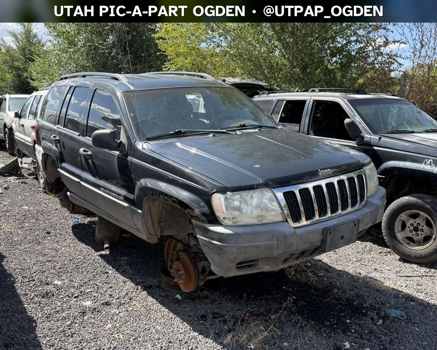 Just In! 2002 Jeep Grand Cherokee WJ Parts - UTPAP Ogden