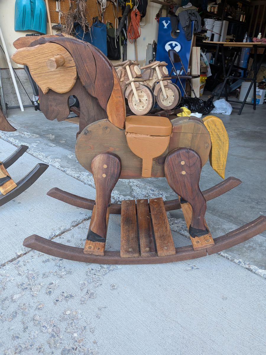 Toddler rocking horse