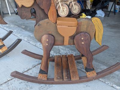 Toddler rocking horse