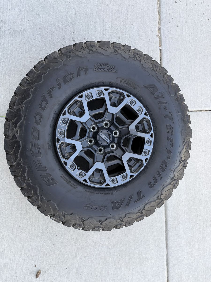 Raptor R Rims and Tires