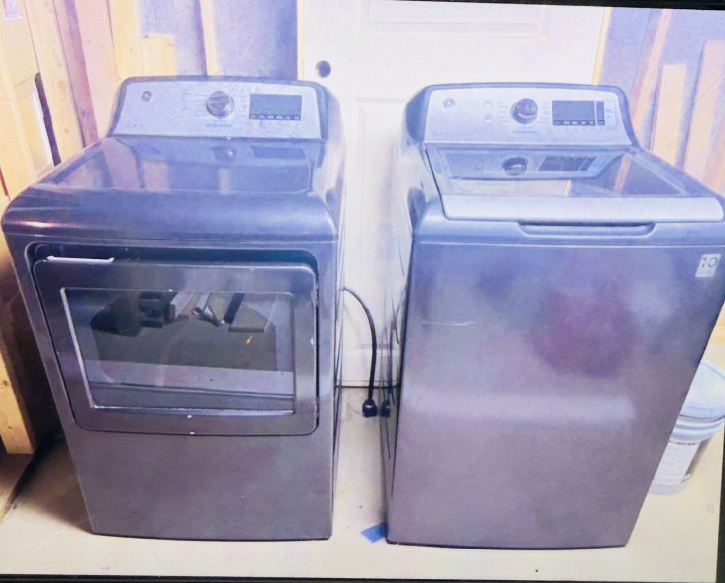 GE Washer and Dryer Set Top Load
