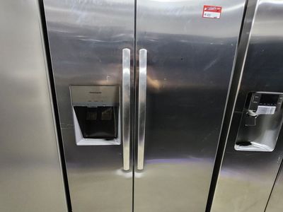 Frigidaire Stainless Steel Side-by-Side Refrigerator (Good Condition)