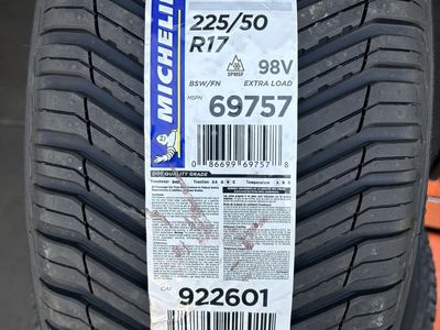 SET OF 225/50R17 MICHELIN