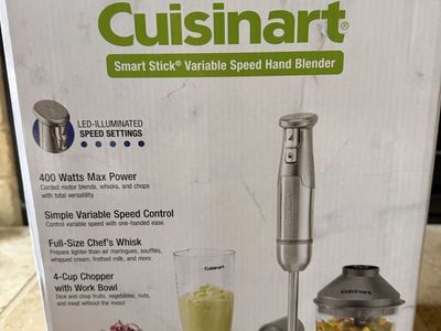 Brand new, never opened Cuisinart Smart stick Blender in box