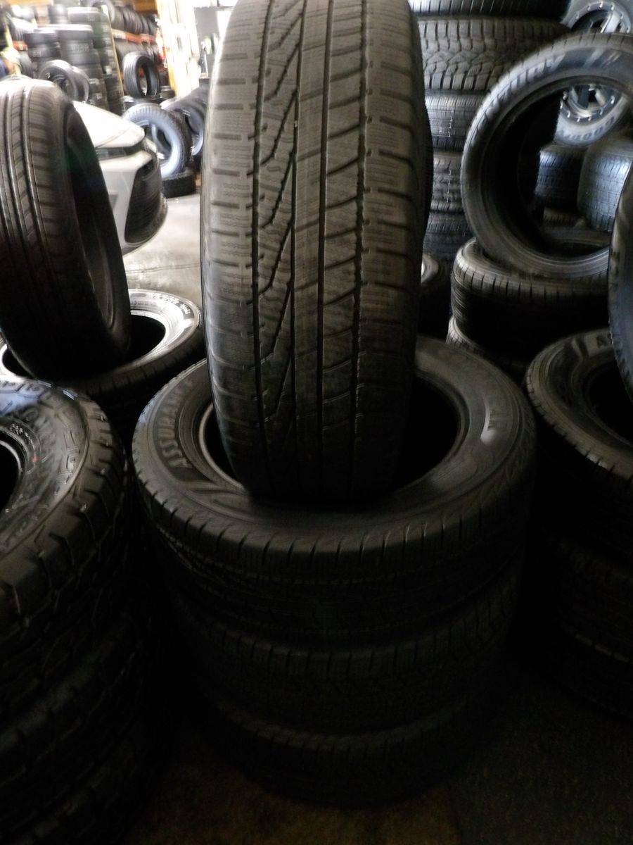 235/60R18 GOODYEAR ASSURANCE WEATHER READY SET OF USED TIRES