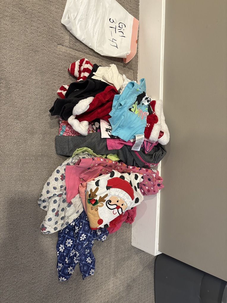 Girls 3T & 4T Clothes Grab Bag