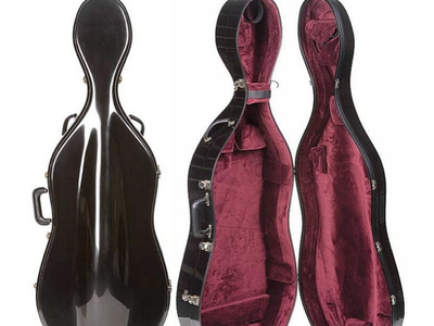 Brand New Extra Large Bobelock Fiberglass cello case