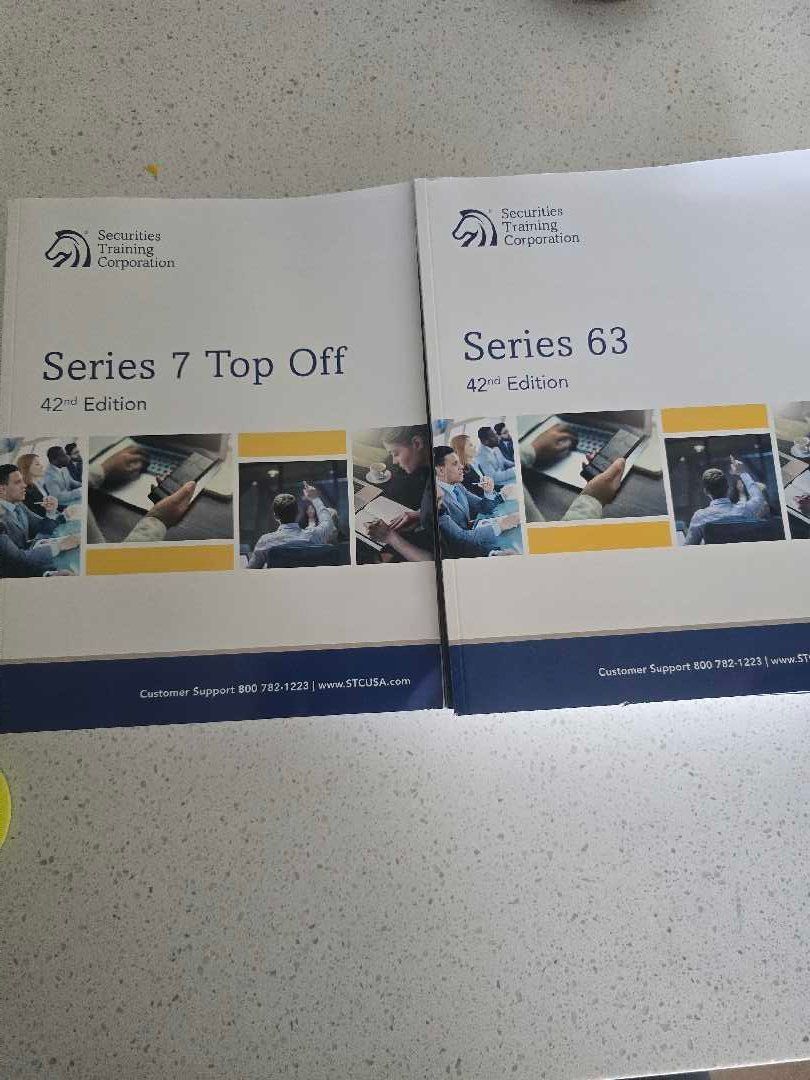 Series 7 Top Off + Series 63 - 42nd Edition - STC Bundle