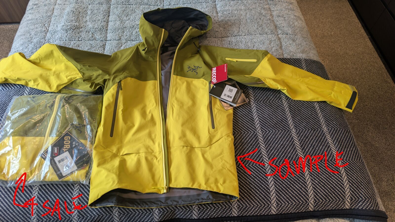 Arcteryx RUSH Mens LARG New in bag $450