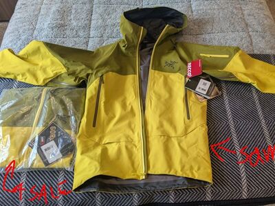 Arcteryx RUSH Mens LARG New in bag $450