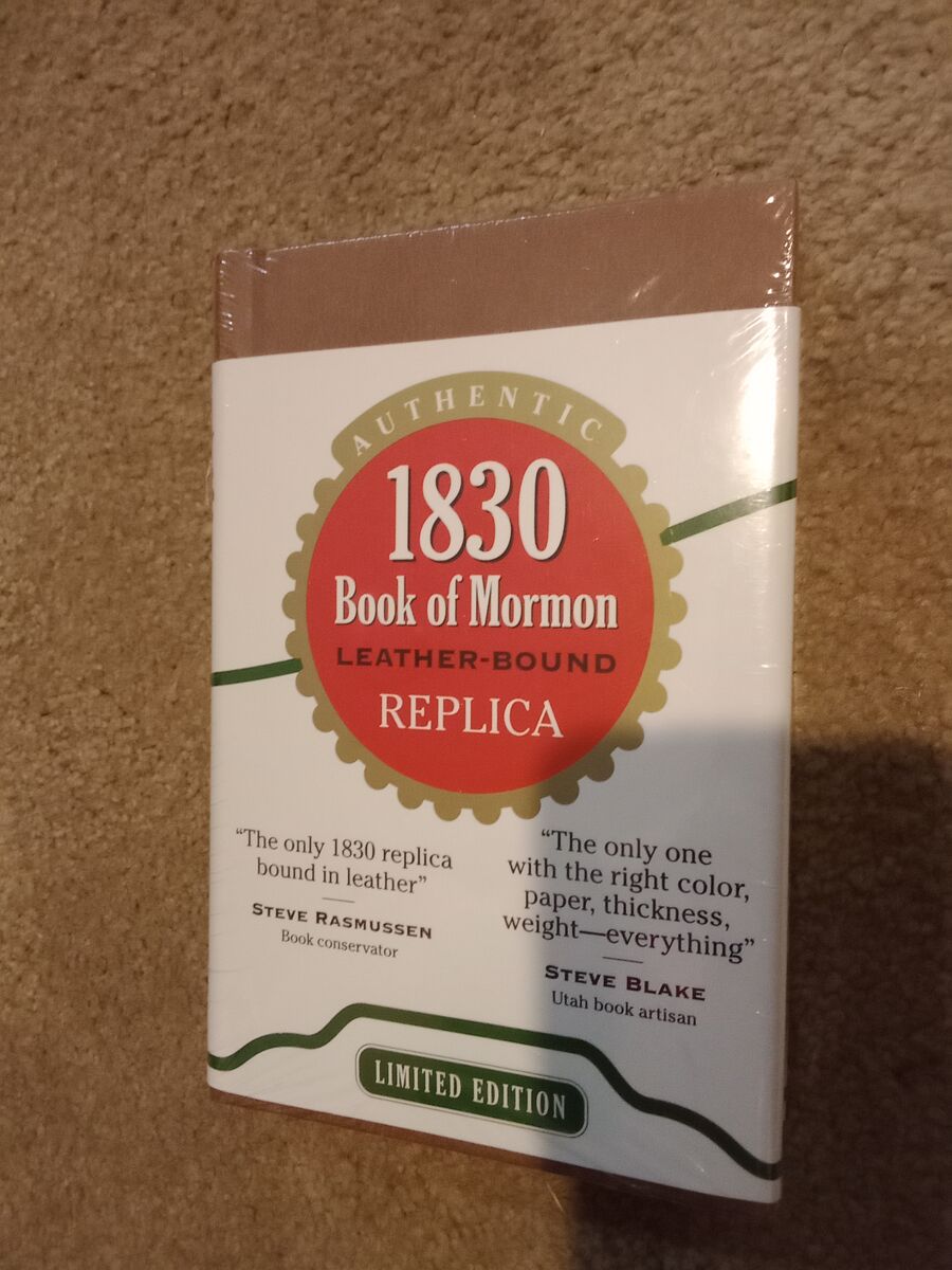Book of Mormon 1830   replica