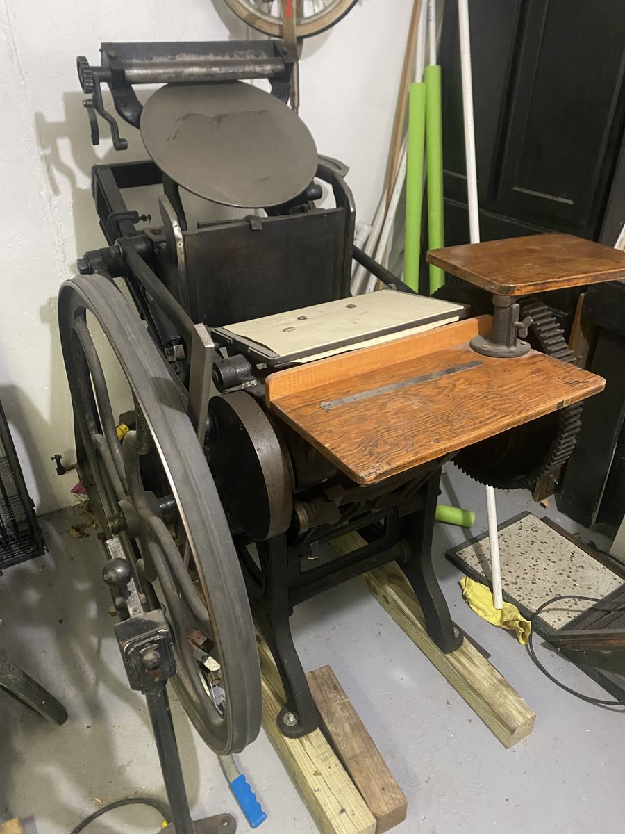 Letterpress and Paper Cutter