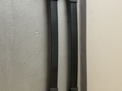 Black Universal Vehicle Roof Rack Cross Bars Set of 2 Subaru Aero Crossbars Crosstrek