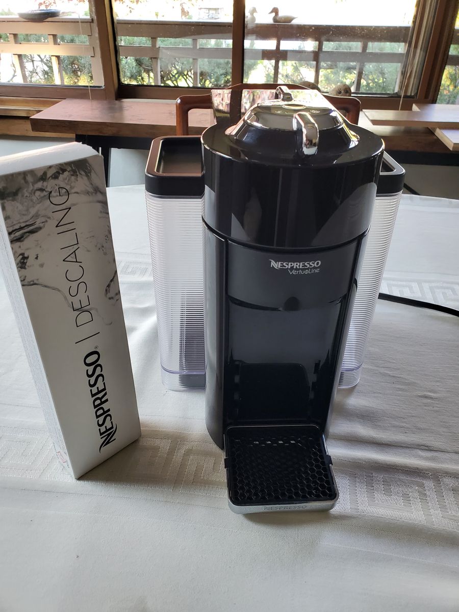 Nespresso VertuoLine Coffee and Espresso Maker with Descaling Kit - Black