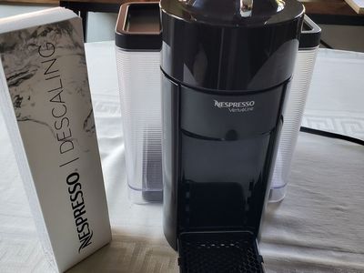 Nespresso VertuoLine Coffee and Espresso Maker with Descaling Kit - Black