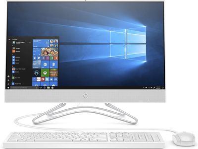 HP 24-Inch All-in-One Computer, AMD Ryzen 3 3200U, 8GB RAM, 1TB HDD