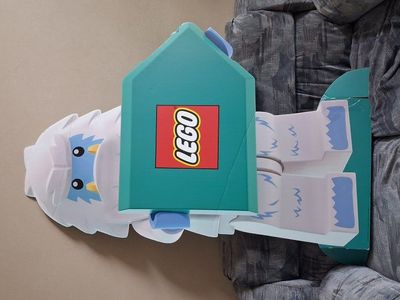 Lego Yeti Display Sign