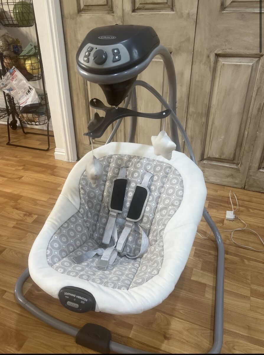 Soothing Vibration Baby Swing
