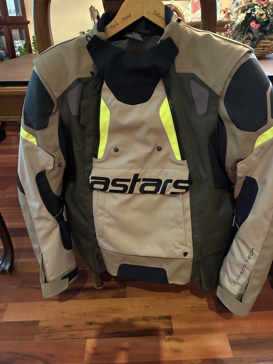 Alpinestars Astars Adventure Tech ADV-Tech Motorcycle Riding Jacket