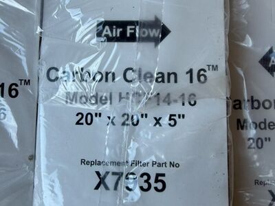 4 20x20x5 Merv 16 Furnace Air Filter