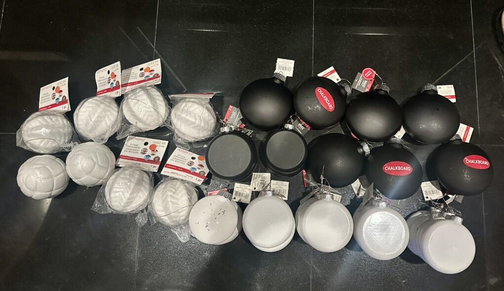 Worth $115+ DIY Ornament Bundle (45 Pieces) - $25