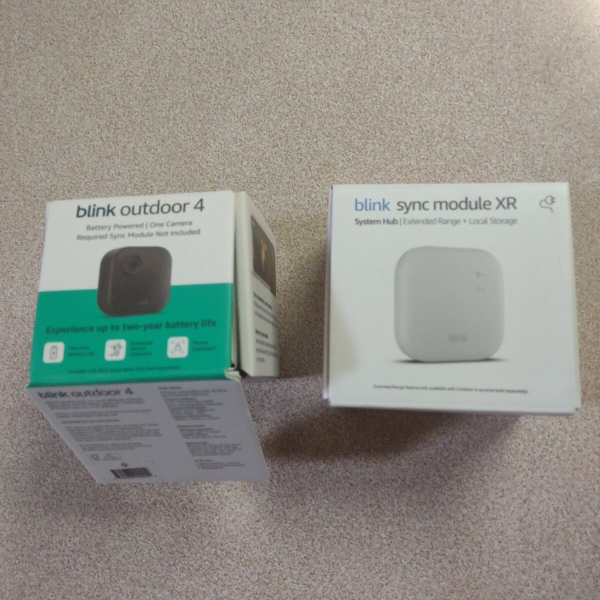 Blink outdoor 4  camera and sync module XR