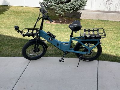 Electric E-Bike for sale model XP4 750 step-thru. Less than a year old