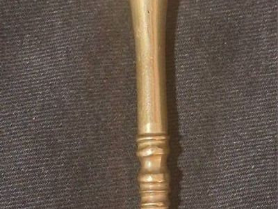 Vintage Brass Skeleton Key with Hallmark Stamp