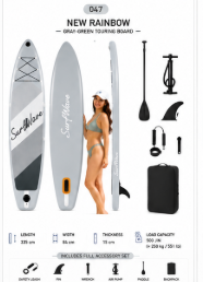 New in box longer paddle board 11*33*6