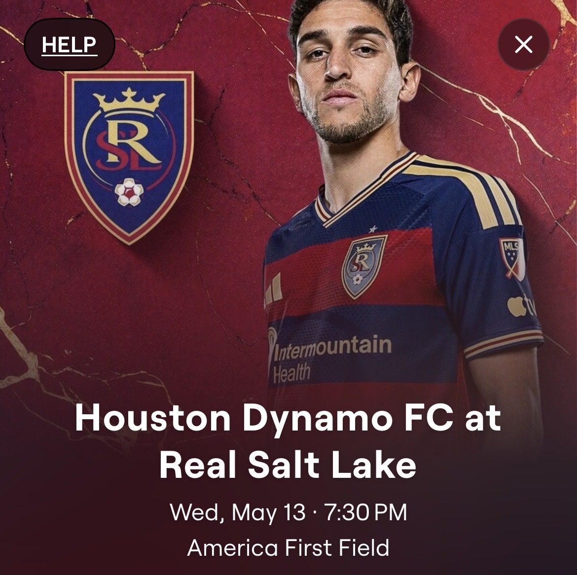 7 Real Salt Lake Tickets