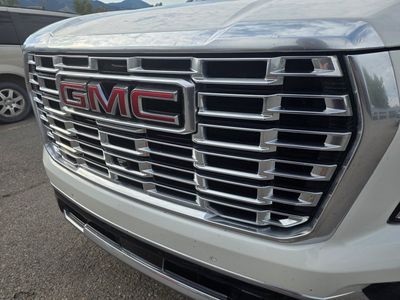 2025 GMC Yukon Denali XL Grille - Chrome with Red Lettering, Excellent Condition