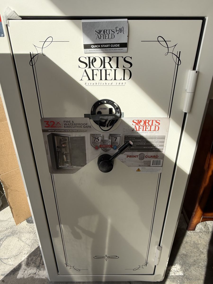 Brand new 32 gun Sports Afield safe