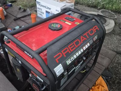 Predator 5000 watt generator