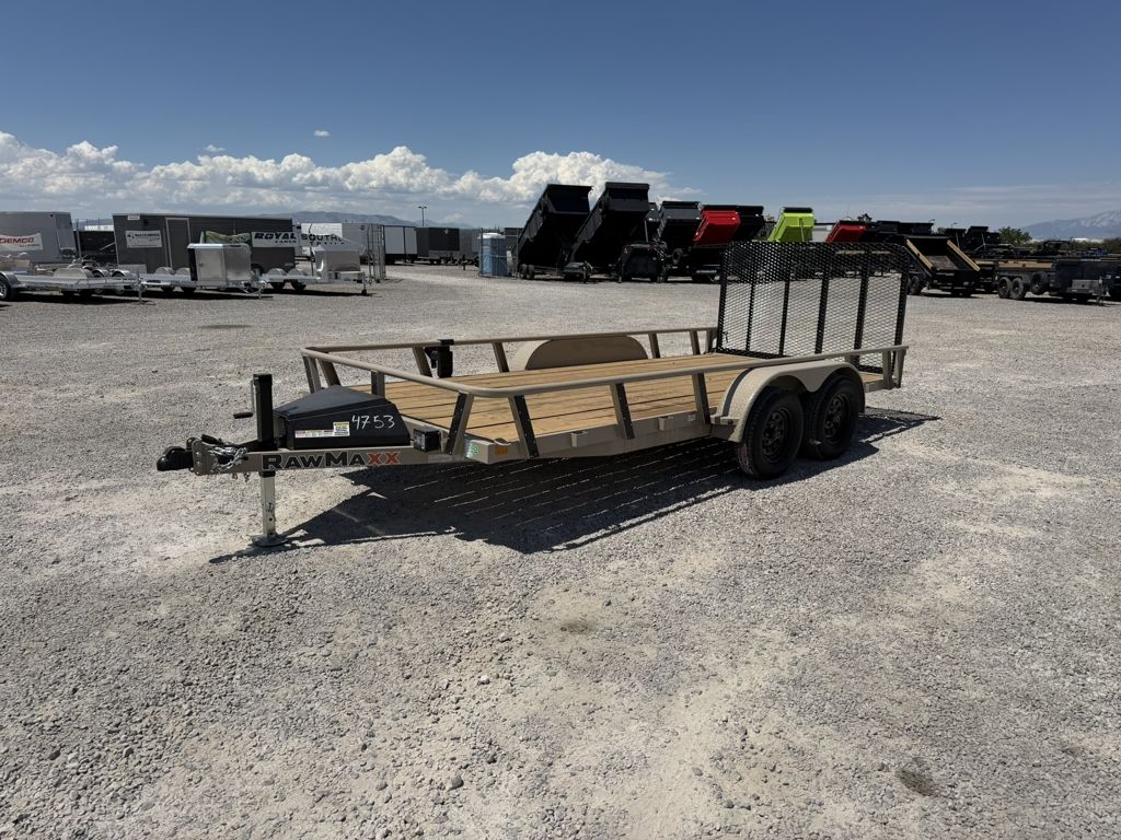 2026 RawMaxx 7x16 UTX Premium Channel Utility Trai