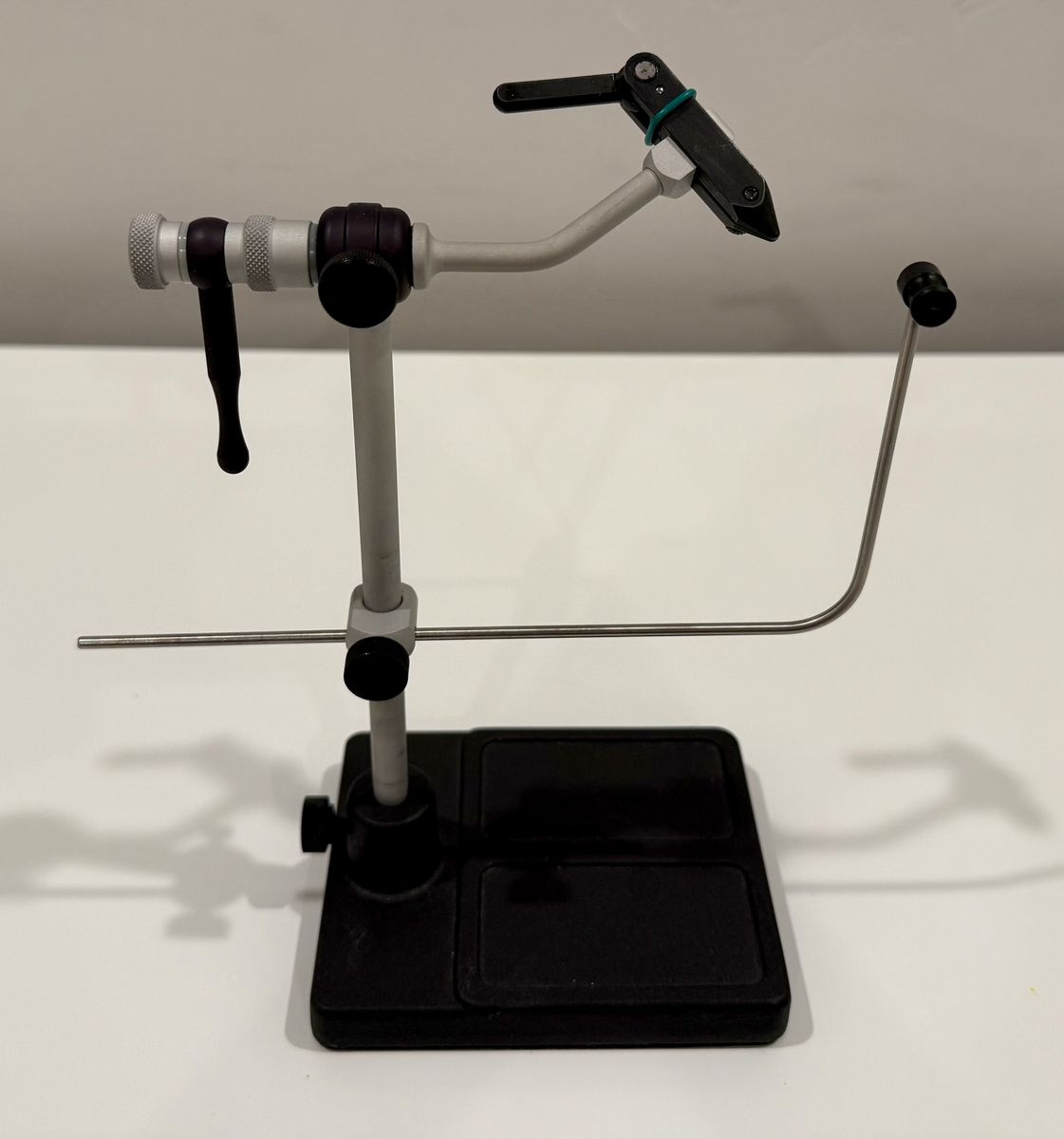 Fly Fishing Renzetti Traveler 2200 Fly Tying Vice, Tools, Materials, & Fully Loaded Fly Boxes