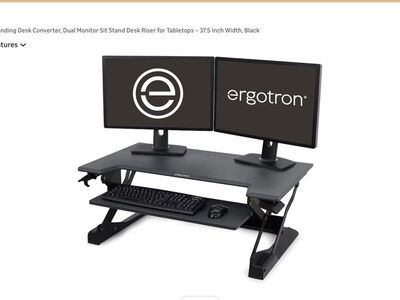 Ergotron WorkFit-TL Standing Desk Converter
