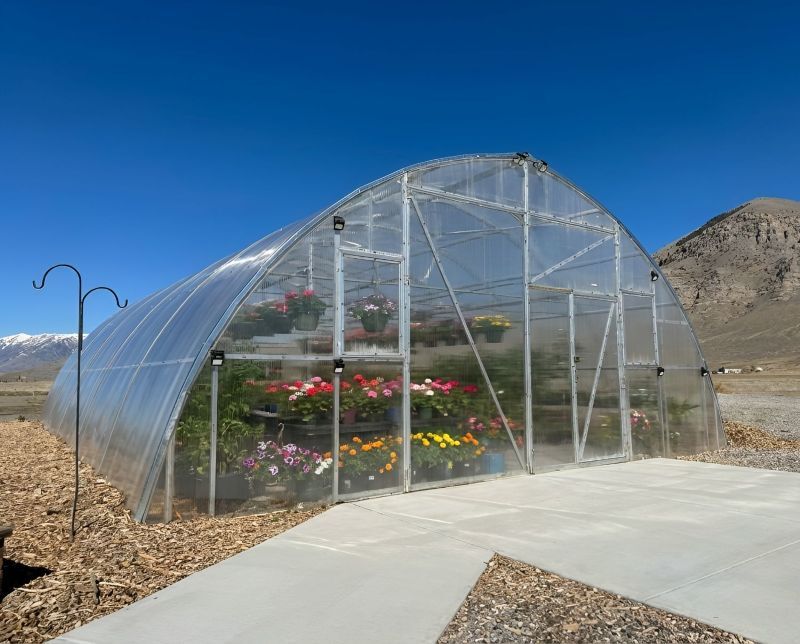 Professional-Grade Greenhouses Built to Last - NRCS Grant Eligible - 4-layer Polycarbonate