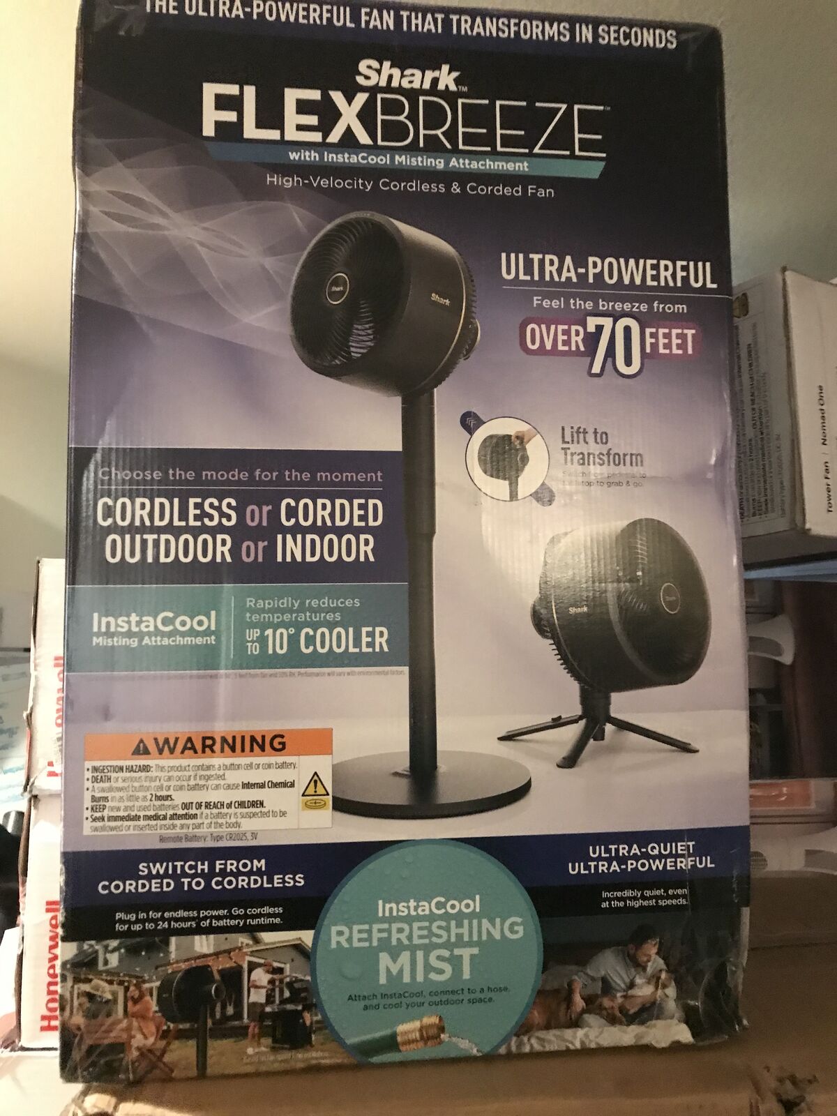 Shark flex breeze module they’re cooling system fan