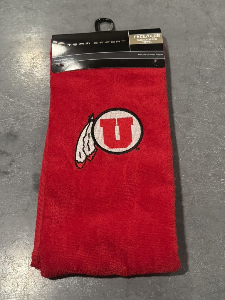 New Utah Utes Golf Towel