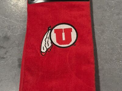New Utah Utes Golf Towel