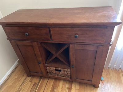 Scottsdale Spice Server Buffet Wine Cabinet For Storage 49x41x17