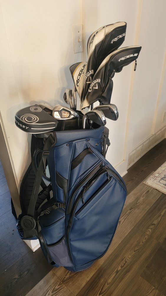 Women's Callaway Rogue ST Golf Club Set - Right Hand Ladies w/Odyssey Putter