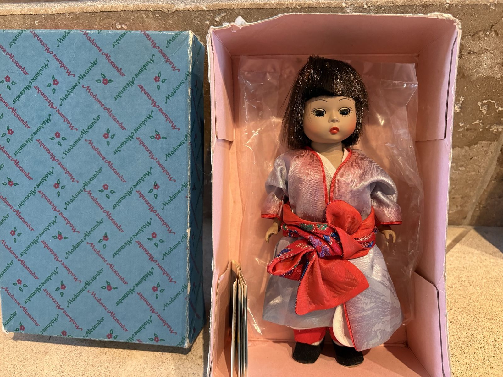 Vintage Madame Alexander Japan Doll in Box