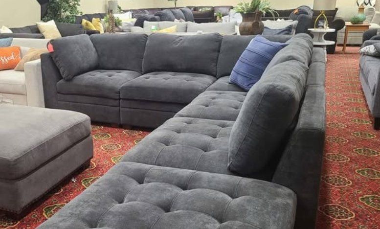 🩶6-piece modular sectional , Like-New