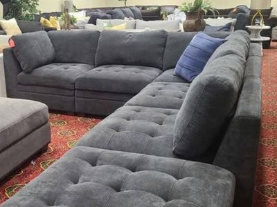 🩶6-piece modular sectional , Like-New