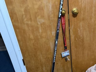 Used right handed hockey stick
