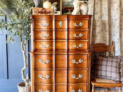 *FREE DELIVERY* Vintage White Furniture Co. French Provincial Tall Dresser
