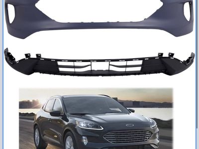 2020-2022 Ford Escape Front Bumper Cover & Lower Valance - New Primered
