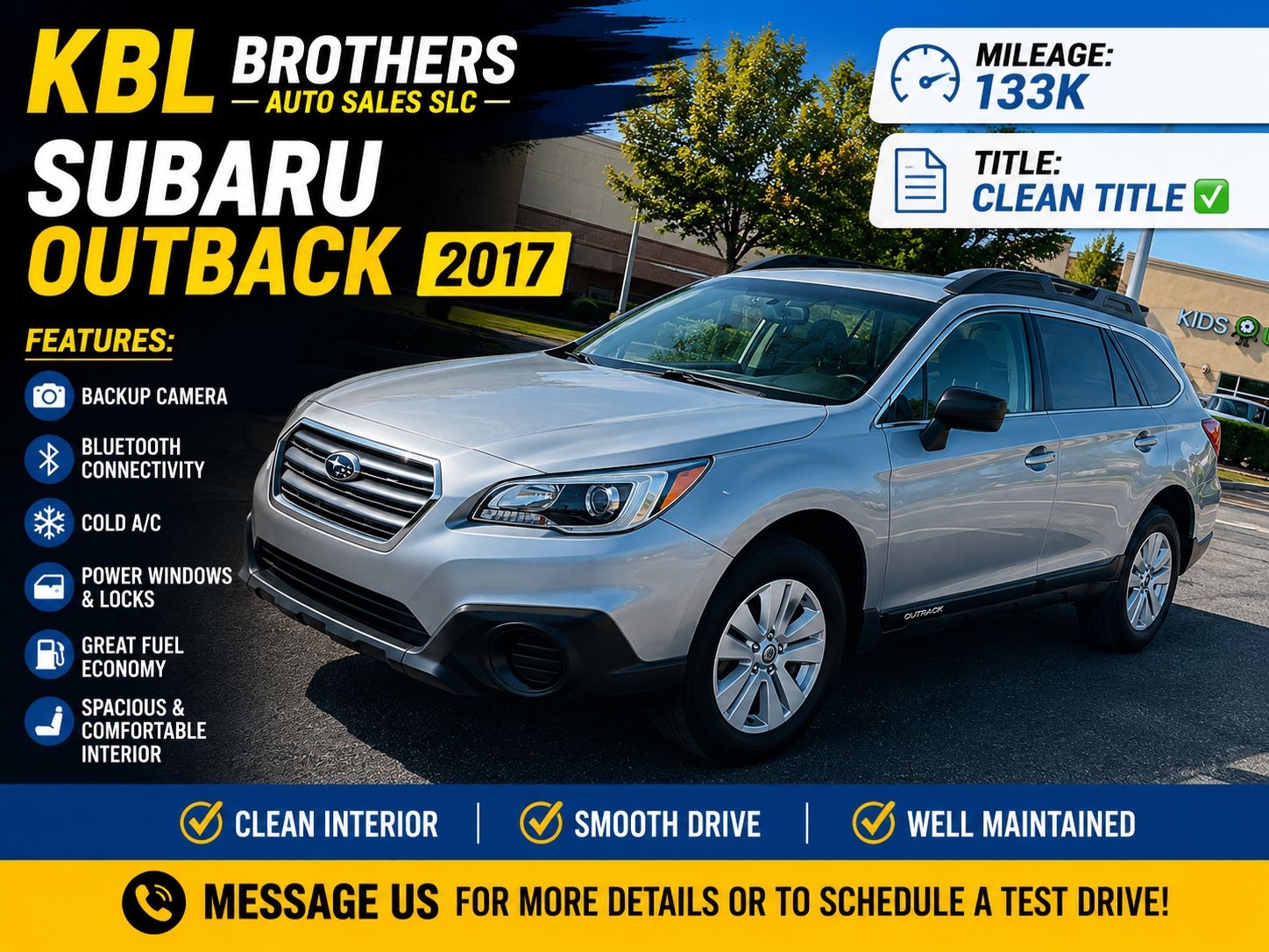 2017 Subaru Outback 2.5i